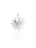 FIRE HEART charm