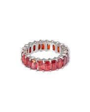 SHINY MINIMAL RED Ring