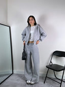COZY CO-ORD tuta LIGHT GRAY
