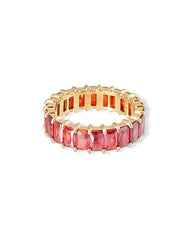 SHINY MINIMAL RED Ring