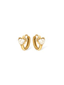 HEART mini hoops