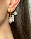 DOUBLE PEARL PENDANTS Earrings