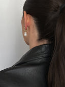 DOUBLE PEARL PENDANTS Earrings