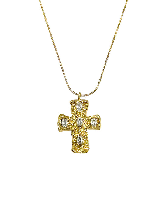 BAROQUE CROSS Necklace