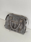 AMY BAG vera pelle GRAY