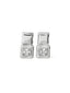 SHINY DOUBLE SQUARE Earrings