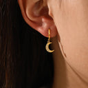 CRESCENT MOON pendant