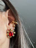 TREASURE red earrings