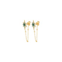 GREEN STAR Earrings