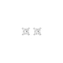 Square Silver 925 Studs